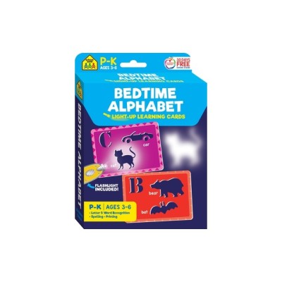 School Zone Bedtime Alphabet Light-Up Learning Cards foto