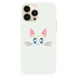 Husa compatibila cu Apple iPhone 15 Pro Max model Sailor Moon Artemis, Silicon, TPU, Viceversa, Transparent, Carcasa
