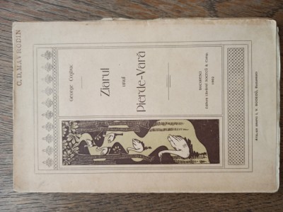 George Coșbuc- Ziarul unui pierde-vară , 1902 * COPERTI ORIGINALE foto