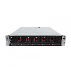 Server HP ProLiant DL560 G8 2U, 4 x CPU Intel Hexa Core Xeon E5-4610 2.40GHz - 2.90GHz, 256GB DDR3 ECC, 2 X SSD 480GB, Raid P420i/1GB, iLO4 Advanced, foto