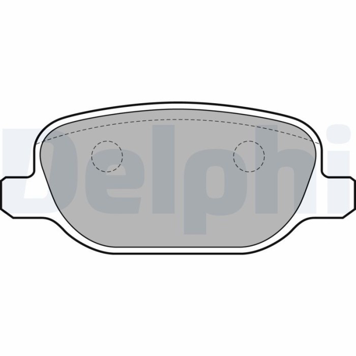 DELPHI LP1845 set placute frana,frana disc