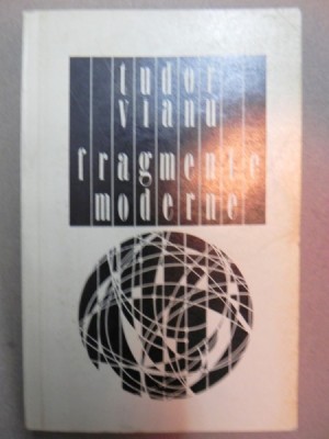 FRAGMENTE MODERNE-TUDOR VIANU 1972 foto