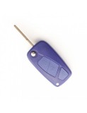 Carcasa cheie tip briceag, 3 butoane pentru Fiat albastru