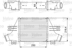 VALEO 818638 Intercooler, compresor foto