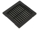 Ventilator axial neagră 109x23x109mm IP54