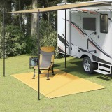 Cumpara ieftin Covor pentru cort, bej, 250x200 cm, HDPE