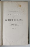 OEUVRES COMPLETES DE H. DE BALZAC , LA COMEDIE HUMAINE , DEUXIEME VOLUME , 1855