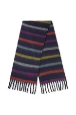 Tous fular TEXTIL femei, culoarea bleumarin, cu imprimeu, 2002138334