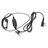 Casti ear-loop Baofeng cu microfon pentru statii radio portabile Baofeng, Wouxun, Puxing, Kenwood