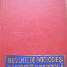 Elemente De Patologie Terapeutica Chirurgicala - Petru Radulescu ,280701