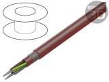 Cablu silicon 4G4mm2 maro-roșu 60-180&deg;C