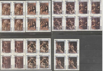 Cambodia 1984 Paintings x 4, used AG.111 foto