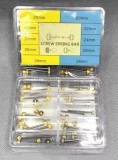 Cumpara ieftin Set 20 de Axe cu Șurub pentru Curea de Ceas &ndash; 10 Mărimi 20-28 mm &ndash; Oțel