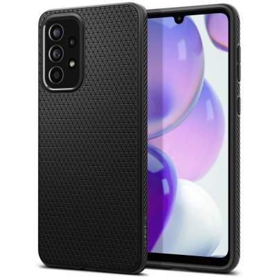 Husa Spigen Liquid Air Samsung Galaxy A33 5G Negru foto