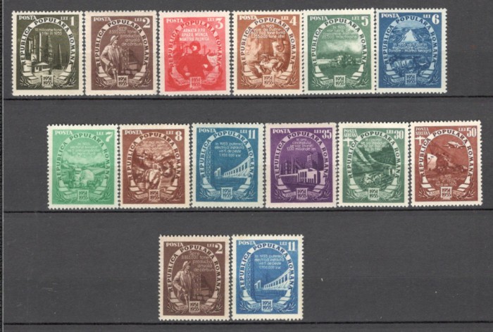 Romania.1951 Planul cincinal XR.245
