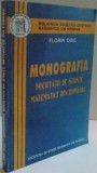 Monografia societatii de stiinte matematice din Romania Florin Diac dedicatie