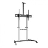 Cumpara ieftin Stand TV mobil Serioux 44-610TW, dimensiuni 1292x717x2327mm, compatibiliate dimensiune