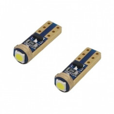 Led T5 1 SMD Rosu Non Polar Canbus Rosu - JSUN03 foto