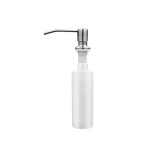 Dozator detergent vase Fala, inox 304, 300ml, montare chiuveta, argintiu/crom, manual