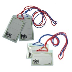 Ecuson orizontal cu snur - Vertical