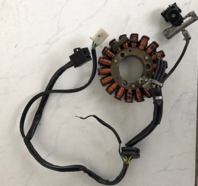 Honda XR125L (JD19) 2003-2009 Stator generator original foto