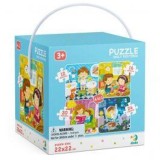 DODO PUZZLE 4-AZ-1-BEN NAPI FELADATOK 3+ - DODO