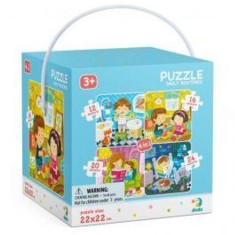 DODO PUZZLE 4-AZ-1-BEN NAPI FELADATOK 3+ - DODO