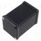 Carcasă aluminiu neagră cu panou 1455 54x80x54mm HAMMOND