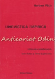 Cumpara ieftin Lingvistica Empirica - Herbert Pilch