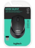 Mouse Logitech M330 Usb Optical Black Wireless PC