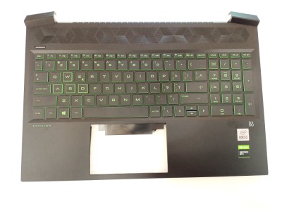 Carcasa superioara cu tastatura palmrest Laptop, HP, Pavilion Gaming 16-A, 16T-A, M02039-001, M02039-271 foto