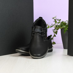 Pantofi Casual De Barbati Casper Negri 40 EU Negru foto