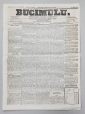 BUCIMULU - DIARIU POLITICU LITTERARIU SI COMMERCIALU , PROPRIETAR CEZAR BOLLIAC , ANUL II , NR. 212 , MARTI 31 MARTIE / 12 APRILIE 1864 foto