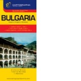 Harta rutiera Bulgaria