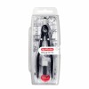 Compas Herlitz MyPen, setare rapida, negru / gri