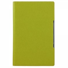 Agenda notes A5 cu decupaj pix verde deschis