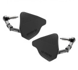 Set protectii maini (hand guard) Oxford cu insertie aluminiu (prinderi in capatul ghidoanelor) &ndash; culoare: negru