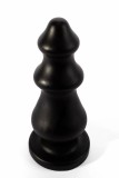 Dop Anal Extra Girthy VI, Negru, 25 cm