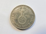 Moneda Argint Germania 2 Reichsmark 1939 F Stuttgart Argint 625 8g