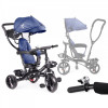 Tricicleta pentru copii premium trike fix lite - albastru, AVEX