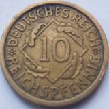 10 Rentenpfennig 1932 Germania, km#40, litera A