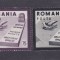 EXIL,ROMANIA-SPANIA,DREPTURILE OMULUI ,DANTELAT,1954,MNH