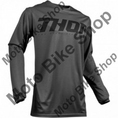 MBS Tricou motocross Thor S9 Pulse, XXXXL, gri inchis, Cod Produs: 29105326PE foto