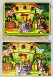 puzzle 24 de pieste fabricat in romania cutie originala alice in tara minunilor complet