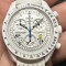 CEAS SWATCH X OMEGA MISSION TO MOON Snoopy`s FAN VERSION White- Chronograf ! 2025
