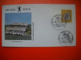 HOPCT PLIC S FDC NR 713 UNIVERSITATEA STEGLITZ -BERLIN DE VEST-1969 GERMANIA -NECIRCULAT