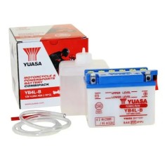Baterie moto 12V 4Ah (YB4L-B) pachet acid inclus Yuasa