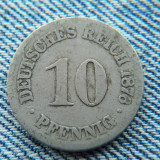 2e - 10 Pfennig 1876 C Germania Deutsches Reich, Europa