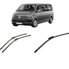 Set 3 stergatoare Volkswagen MULTIVAN T6 (SGF, SGM, SGN, SHM, SHN) 2015-2024, pentru parbriz si luneta, Bosch Aerotwin