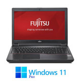 Laptop Fujitsu CELSIUS H780, i7-8750H, SSD, Display NOU, Quadro P600, Win 11 Pro, Dell